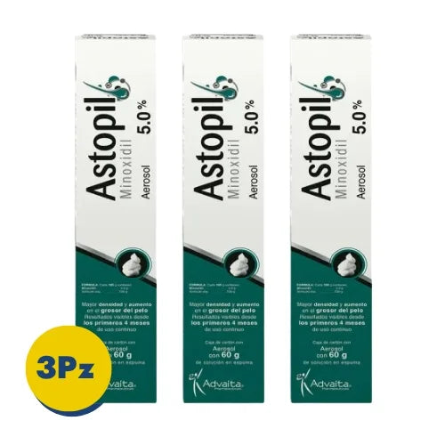 Astopil 5% Solución En Espuma 60gr