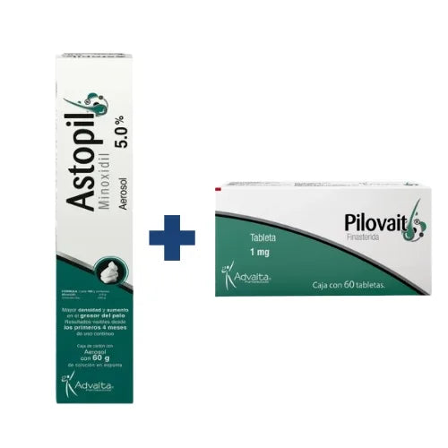 Kit  Pilovait 1Mg 60 tabletas + Astopil 60 G