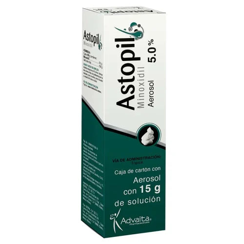 Astopil 5% Solución En Espuma 15gr Pack 2