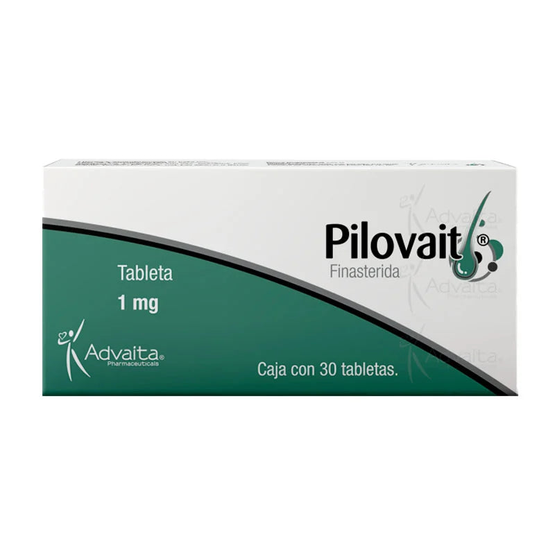 Pilovait Finasterida 1 Mg con 30 tabletas