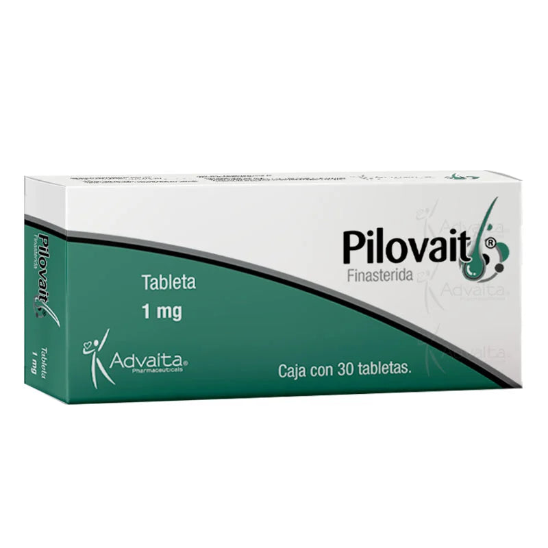 Pilovait Finasterida 1 Mg con 30 tabletas