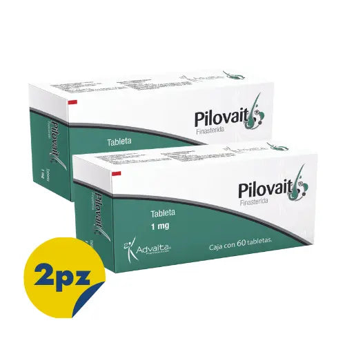 Pilovait Finasterida 1 Mg con 120 tabletas