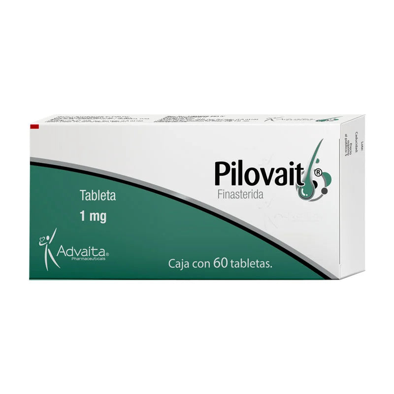 Pilovait Finasterida 1 Mg con 120 tabletas